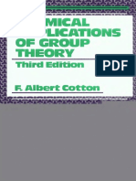 CottonFA ChemicalApplicationsOfGroupTheory3ed