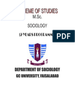 MSC Sociology PDF