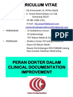 Peran Dokter Dalam Clinical Documentation Improvement