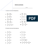 Práctica Calificada: Nombre Completo: - Fecha