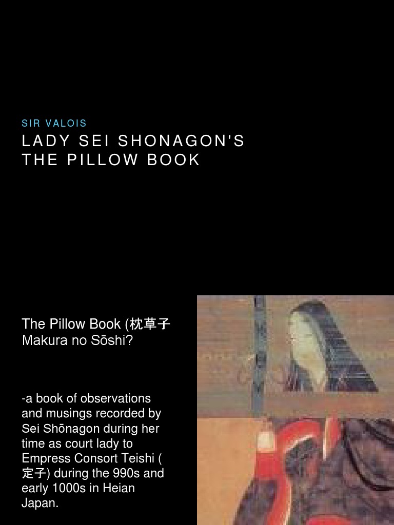 Japanese Literature Pillow Book PDF Japanese Literature Japanese