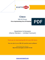 Valid 300-101 Cisco CCDP Exam Questions