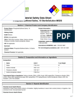 MSDS PBS + Komposisi