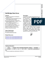 FAN7380 Half-Bridge Gate Driver: Features Description