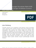 Analisis Kinerja Keuangan Perusahaan Rokok Di BEI Periode 2014-2018 Dengan Pendekatan Economic Value Added (EVA)