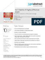 The 7 Habits of Highly Effective People Covey en 3515