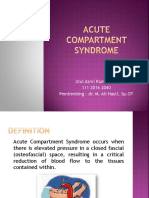 Jurnal Acute Compartment Syndrome