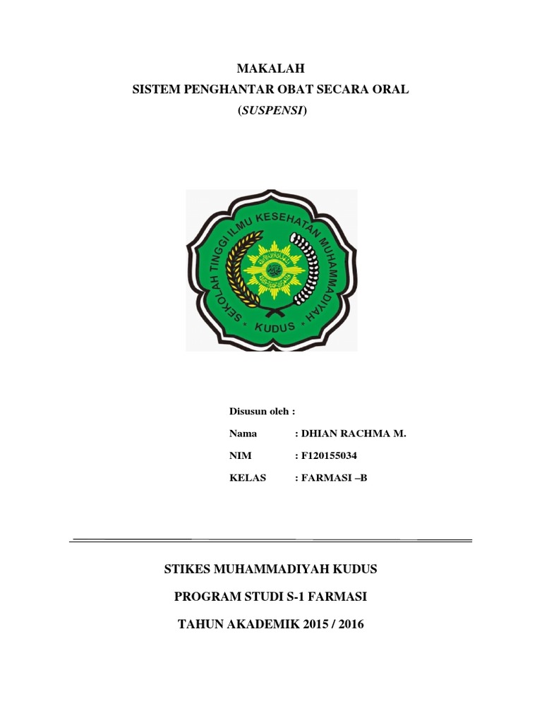 Makalah Penghantar Melalui Oral Makalah Penghantar Melalui Oral