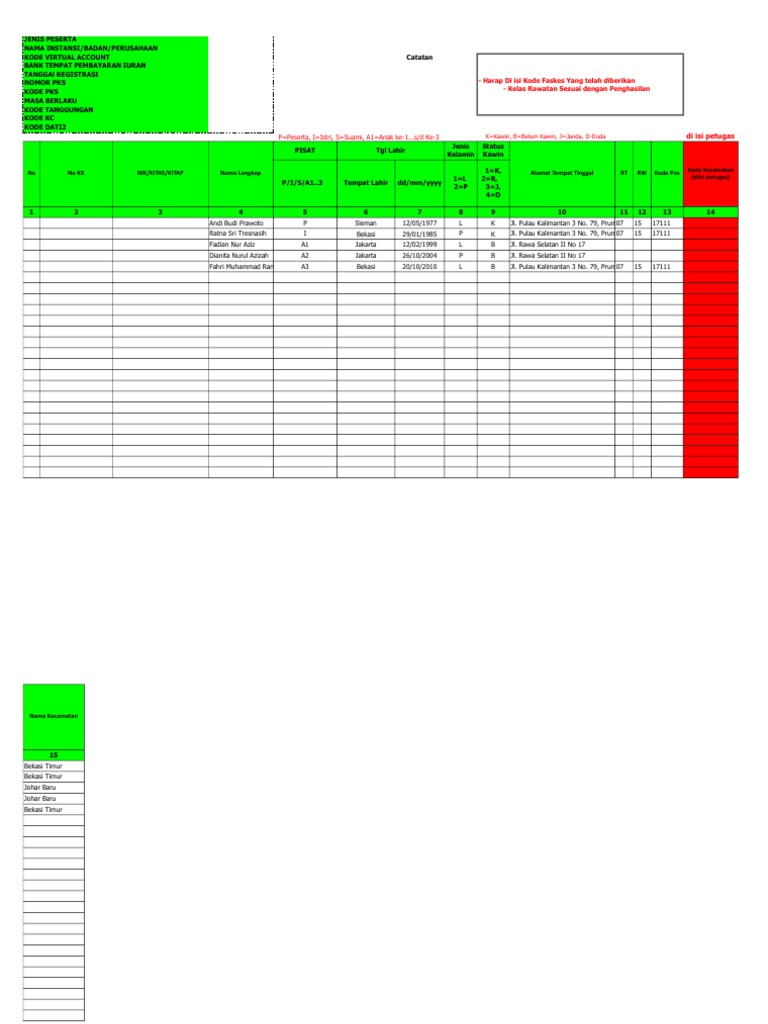 Form BPJS-1 | PDF