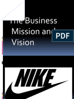 The Business Mission and Vision