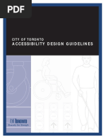 City of Toronto - Accessibility - Design - Guidelines