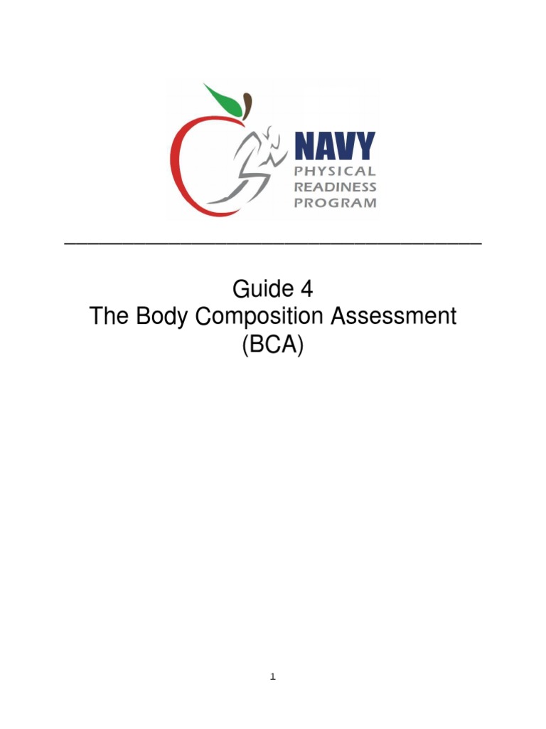 Guide 4 - Body Composition Assessment (BCA) PDF | PDF | Waist | Nature