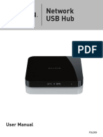 Network Usb Hub: User Manual