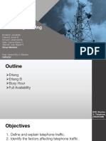 TELECOM Lecture 13 Traffic Engineering