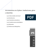 Tema3 Moviemientos en El Plano - Traslaciones - Giros y Simetrias