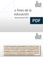 Los Fines de La Educacion