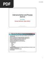 Instrumentation and Process Control