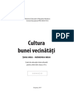 Cultura Bunei Vecinatati