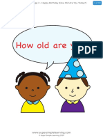 Happy Birthday Flashcards PDF