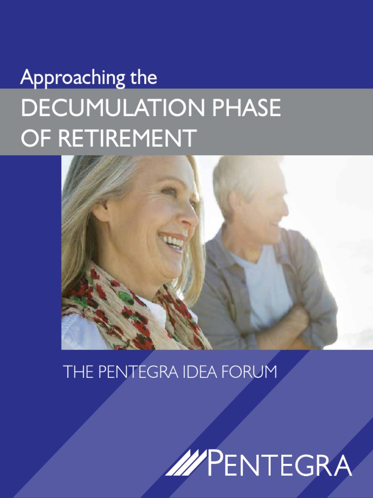 Approaching The Decumulation Phase of Retirement | PDF | Life Annuity ...