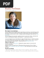 Radia Perlman: Networking Maven