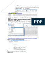 Sequence Conversion From Excel To Fast A