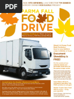 Parma Fall Food Drive