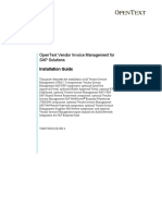 OpenText Vendor Invoice Management For SAP Solutions 7.0 - Installation PDF