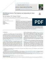 Molybdenum Resources Their Depletion and Safegu 2018 Resources Conservatio