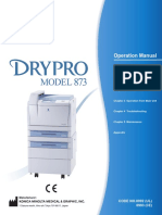 DRYPRO 873 Operation Manual (English) PDF