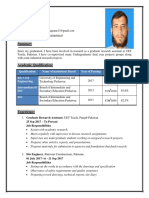 Akhlaq Aman CV Research, Bach