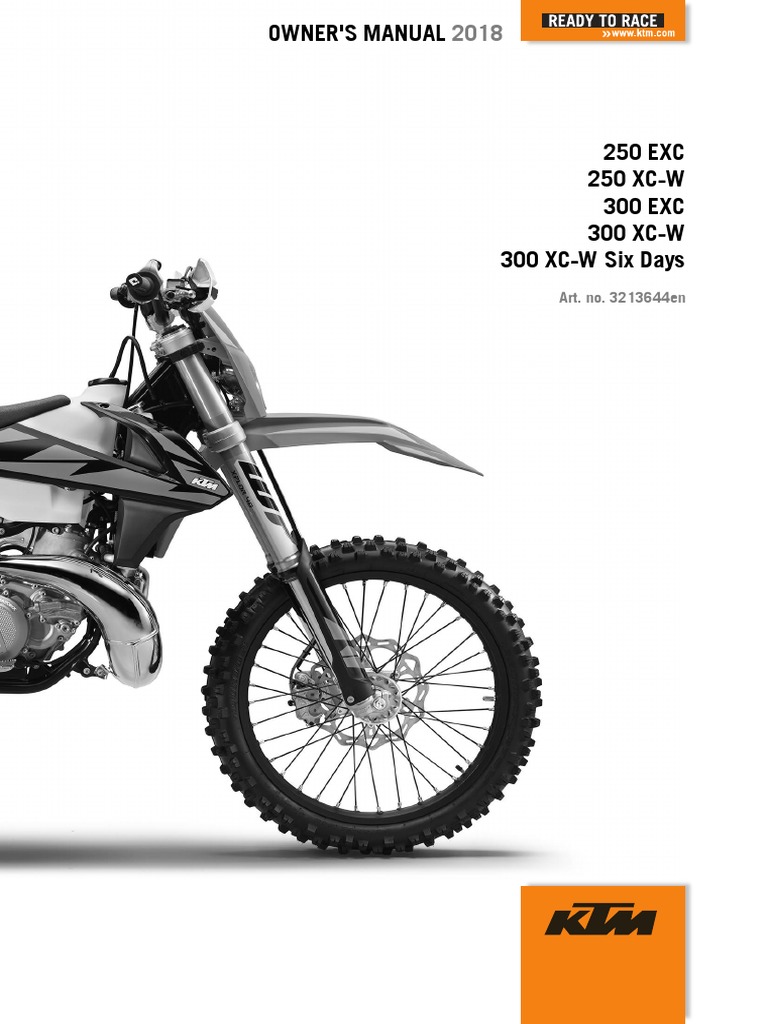 Manual KTM 250 | PDF | Vehicles | Carburetor