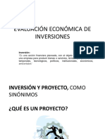 Introducción A La Evaluación Económica de Inversiones