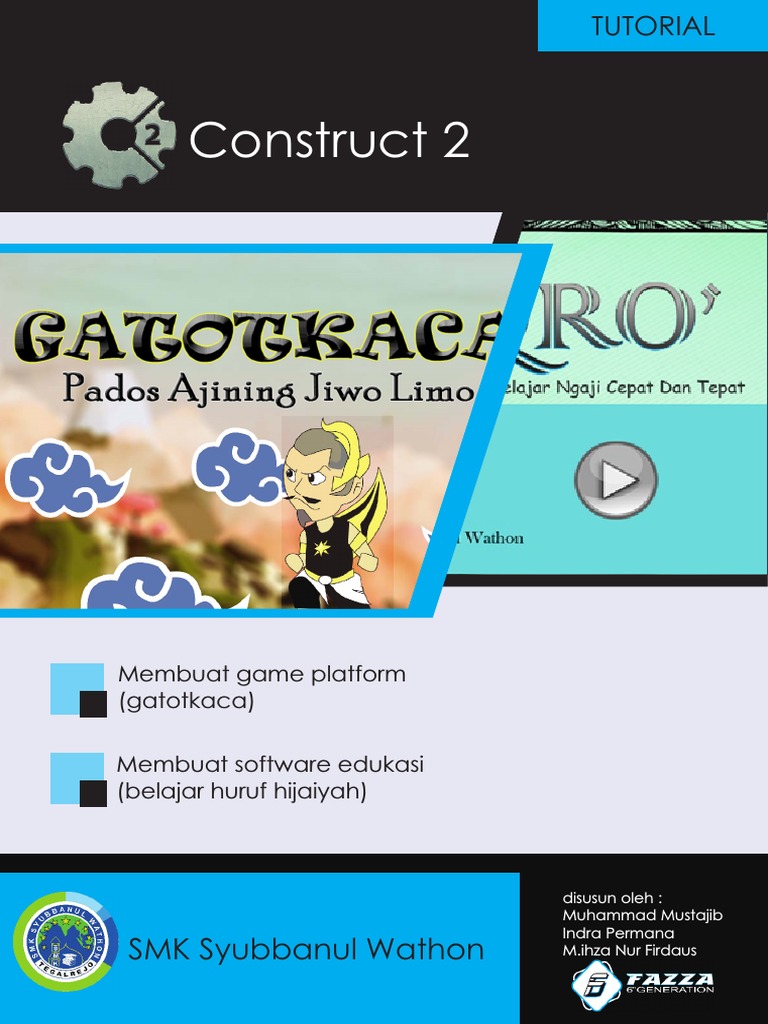 Tutorial Construct 2 PDF | PDF | Game & Aktivitas | Komputer
