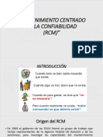 Mantenimiento Centrado en La Confiabilidad (RCM)