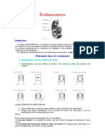 Tipos Funcionamiento y Representacion Grafica de Rodamientos