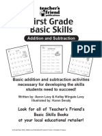 Scholastic 1st Grade Skills (Add & Subtract)