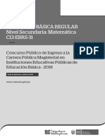 C13-EBRS-31 EBR Secundaria Matemática - INOHA PDF