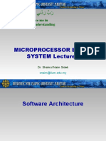 Microprocessor Based SYSTEM Lecture9: My Lord! Advance Me in Knowledge and True Understanding