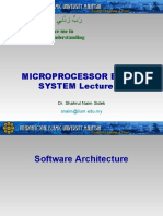 Microprocessor Based SYSTEM Lecture10: My Lord! Advance Me in Knowledge and True Understanding