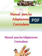Cartilla Adaptaciones Curriculares Nee PDF