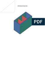 3D Drawing For Sump Tank PDF