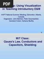 Workshop: Using Visualization in Teaching Introductory E&M