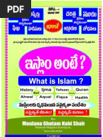 Download WHAT IS ISLAM IN TELUGU by GHULAM NABI SHAH NAQSHBANDI SN39121737 doc pdf