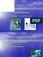 Hydrotherapy