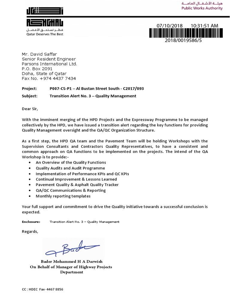 P007-C5 - 2018 - 0019586 - 5 - Cover Letter | PDF