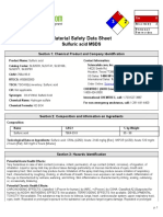 Msds Asam Sulfat Inggris