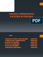 Asuhan Keprawatan Kateter Intravena