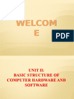 Basic Structure of Computer Hardware and Software 1