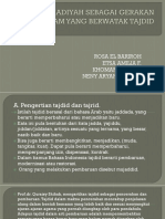 6. Muhammadiyah Sebagai Gerakan Islam Yang Berwatak Tajdid